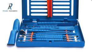 Kit profesional de microcirugía oral, herramientas de microcirugía quirúrgica dental con revestimiento de cerámica para procedimientos de cirugía oral y de implantes - Product Image 6