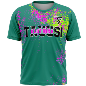 เสื้อยืดผ้าฝ้ายลายกราฟิกวินเทจสำหรับผู้ชายเสื้อยืดผ้าเจอร์ซี่ลายว่างเปล่าสำหรับ100% ออกแบบได้ตามที่ต้องการ - Product Image 1