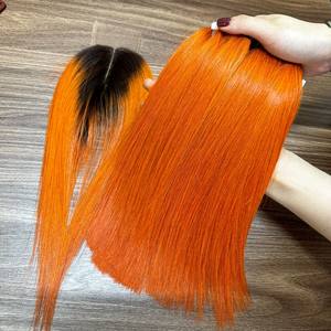 ผมต่อแบบเรกทอรีผมตรงจากกระดูกนุ่มสลวยติดลูกไม้เวียดนามช่อผมปลอม100กรัมโดยตรง - Product Image 2