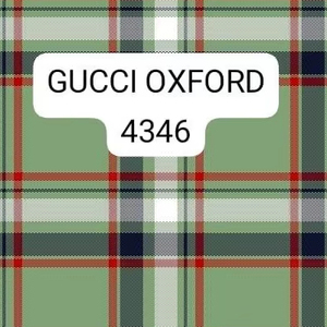 Tissu Oxford à carreaux fabriqué en Inde, largeur 58, coton poly, technique de tissage, fil teint, motif pour chemises pour garçons et filles - Product Image 1