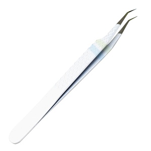 แหนบต่อขนตาปลายแหลม สำหรับต่อขนตาแบบวอลลุ่ม  วัสดุสแตนเลสคุณภาพสูง - Product Image 1