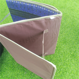 Couverture de tapis de prière pliable à dossier en relief uni Couverture de prière arabe Tapis et carpettes Tapis de sol - Product Image 4