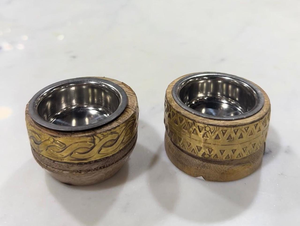 Factory Hot Sale Price Religious Handmade Modern Hollow Bakhoor Mubkhar <b>Burner</b> Holder Wholesale Wooden <b>Incense</b> <b>Burner</b> Loban - Product Image 5