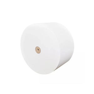 Rollos de cartón blanco marfil recubierto de PE PLA de alta densidad para impresión flexográfica offset, para la fabricación de vasos, tazones y cajas de papel. - Product Image 1