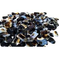 Pierre précieuse en agate rayée naturelle |    Pierre polie de haute qualité pour bijoux |   Fournisseur en gros pour les fabricants de bijoux