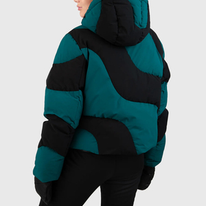 Diseño personalizado invierno cálido burbuja Puffer chaqueta nuevo estilo ropa de calle cremallera Puffer chaquetas para las mujeres - Product Image 5