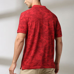 Camisetas Polo de hombre con logotipo personalizado, 100% de algodón, jersey de manga corta, antiarrugas, suave, transpirable, informal, ropa de negocios, suministro OEM - Product Image 2