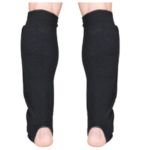 <b>Shin</b> Pads Instep Foot Pads MMA Kickboxing <b>Guards</b> <b>Muay</b> <b>Thai</b> Boxing Special <b>Muay</b> <b>Thai</b> <b>Shin</b> Pad Real Cowhide Leather <b>Shin</b> <b>Guard</b> - Product Image 2