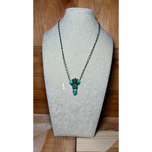 Collier Lorenzo Juan en turquoise et argent sterling pour les occasions de cadeaux - Product Image 3