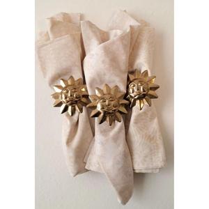 ห่วงรัดผ้าเช็ดปากทองเหลืองปลอดภัยสำหรับตกแต่งโต๊ะแต่งงานที่ใส่กระดาษทิชชู่สุดหรูสำหรับใส่อาหาร - Product Image 4