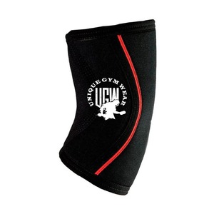 UNIQUE GYM WEAR - Rodillera Gruesa de Poliéster y Algodón con Logotipo Personalizado Impreso para Levantamiento de Pesas y Entrenamientos de Gimnasio - Transpirable y de Secado Rápido - Product Image 3
