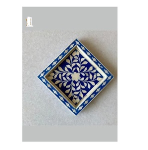 Bandejas de Desayuno con Incrustaciones de Hueso de Forma Personalizada, Hechas a Mano, Estilo Damasco, Productos Artesanales Hechos en India - Product Image 5