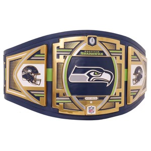 เข็มขัดมวยปล้ำรุ่น Seattle Seahawks ปรับแต่งโลโก้ได้ตามต้องการ