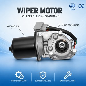 <span class=keywords><strong>Moteur</strong></span> d'<span class=keywords><strong>essuie</strong></span>-<span class=keywords><strong>glace</strong></span> électrique de voiture 12V pour RENAULT <span class=keywords><strong>Master</strong></span> II 98- OEM 7701050898 7701044526 7701058169 - Product Image 1