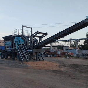 Usine de concassage de pierre dure mobile JC-2 120-150 TPH Machine à longue durée de vie de haute qualité Meilleur prix! Boîte de vitesse de roulement de moteur - Product Image 6