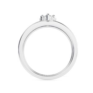 2.00CT Marquise Cut Stone Solitaire Halo Bague de fiançailles pour femme - Product Image 2