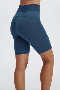 <b>Women's</b> Custom Logo Seamless Fitness <b>Shorts</b> High Elastic Waist Breathable Gym Solid Yoga <b>Shorts</b> Hot Digital Printing Workout - Product Image 5