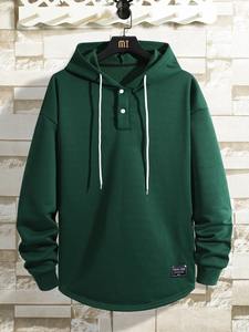 Men's Oversized 100% Cotton <b>Thermal</b> <b>Hoodie</b> Custom Fashion Design High Quality Embroidered Winter Collection Plain Dyed - Product Image 6