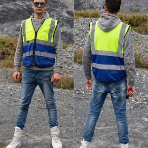 Chaleco de Seguridad Reflectante Personalizable con LED Intermitente, Impermeable, de Alta Visibilidad, Clase 3 ANSI, para Hombre y Mujer, para Trabajo y Construcción - Product Image 2