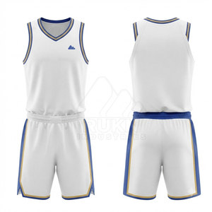 Uniforme de basket-ball personnalisé pour adultes, polyester, prix de gros, étiquette privée, service OEM, usine directe, maillot et short d'équipe - Product Image 3