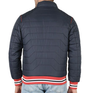 2025 vente en gros hiver personnalisé haute qualité chauffée vers le bas fermeture éclair bouffante veste pour homme 100% Polyester manches longues veste - Product Image 2
