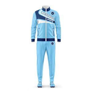 Conjunto Deportivo de Chaqueta Corta con Cremallera y Pantalones para Hombre, Personalizable con Logotipo, Transpirable, Estampado, con Cremallera, Ligero, 100% - Product Image 4