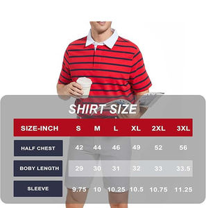 เสื้อโปโลผ้าฝ้ายใส่ได้ทั้งชายและหญิงเสื้อเล่นกีฬาลำลองปักโลโก้ได้ตามต้องการเสื้อผ้าฝ้าย100% ลายแฟชั่นใส่อยู่บ้าน - Product Image 5