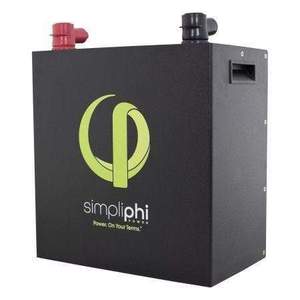 Batería Simpliphi PHI de 3.8 kWh y 24V LFP |   PHI-3.8-24-60 |   Batería Solar de Litio Fuera de la Red - Product Image 1