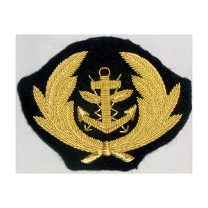 Écusson de broderie tissé personnalisé Écussons cousus à la main brodés avec épingle de sûreté Écussons uniformes OEM/ODM - Product Image 4