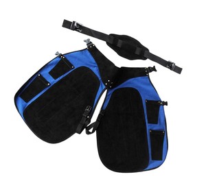 Recién llegado delantal de larga duración de cuero protector resistente Farrier Chaps POR TARIQ MFG CO CE ISO EU - Product Image 1