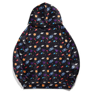 Sweat à capuche à manches longues pour hommes avec design multicolore Vêtements confortables pour l'hiver Bonne vente Sweat à capuche à sublimation Service OEM - Product Image 1