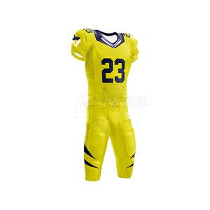 Uniformes de football américain de meilleure qualité avec logo personnalisé, respirants, imprimés techniques, ensembles de maillots cousus en gros - Product Image 6