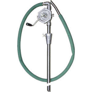 Pompes de transfert à débit continu AISI 316 de type rotatif avec action à manivelle, moteur AC/DC 0,5 CV 22 kW, basse pression - 3427P - Product Image 1