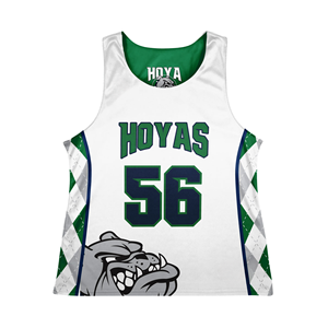 OEM Pinnies de crosse pour femmes personnalisées Vente en gros Pinnies de crosse nageur réversibles sublimés personnalisés avec tissu en maille - Product Image 2