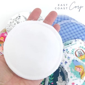 Almohadillas de lactancia de bambú, reutilizables, almohadilla de lactancia, grande, lavable, Floral, Pack, Dorothy, Retro, Leche materna - Product Image 3