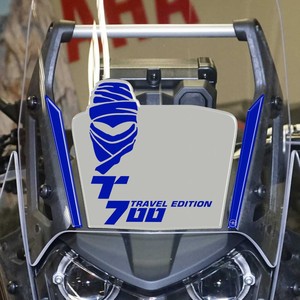 Adesivi Protettivi 3D per Parabrezza Compatibili con Yamaha Tenere 700 2019-2022 - Product Image 1