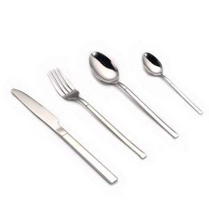 Ensemble de couverts en métal élégant adapté à la décoration de cuisine moderne offrant un confort exceptionnel lors de l'utilisation - Product Image 3