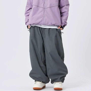 Pantalones de Snowboard de Invierno Impermeables y Cortavientos con Estampado de Talla Grande, Transpirables y Ecológicos, con Múltiples Bolsillos y Tecnología Primaloft - Product Image 3