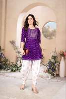 Ensemble Kurta Dhoti de créateur en rayonne pour femmes, fournisseurs en gros, meilleure qualité, vêtements ethniques indiens, styles exclusifs