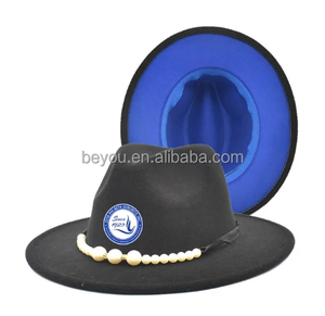 Sigma Gamma Rho Pearls Fedoras Lime Greek Sorority SGRho Shield Logo Mujeres <span class=keywords><strong>Azul</strong></span> Amarillo <span class=keywords><strong>Lana</strong></span> Sombreros <span class=keywords><strong>de</strong></span> fieltro Señoras Sombrero <span class=keywords><strong>de</strong></span> vaquero ancho - Product Image 4