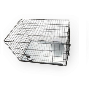 ในร่ม/กลางแจ้งกรงลวดสแตนเลสพร้อมถาดถอดออกได้ - Product Image 1