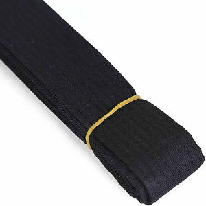Cinturón de artes marciales duradero, tela de mezcla de algodón y poliéster, fieltro en el interior para Taekwondo, Judo, Karate, etiqueta personalizada - Product Image 5
