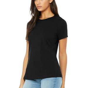 Bella Canvas Womens Relaxed Fit Heather CVC Camisetas transpirables - Product Image 1