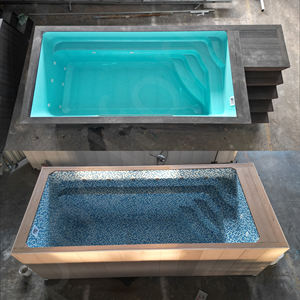 Piscina contenedorizada de 40 pies, piscina elevada con estructura de acero, bañera de hidromasaje, jacuzzi de agua caliente, piscina. - Product Image 5