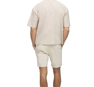 Venta caliente 2025 logotipo personalizado hombres transpirable deporte corto cómodo Color sólido al por mayor mejor precio ejercicio hombres corto - Product Image 5