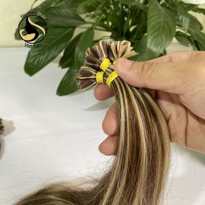 Extension de cheveux humains à Double Drawn, 100% cuticules, lévien, kératine, i-tip, bon marché, vente en gros - Product Image 3