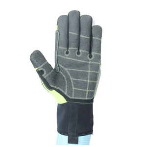 Gants de sécurité de mécanicien pour hommes de haute qualité cuir de protection respirant ignifuge haute visibilité équipement de défense personnelle - Product Image 6