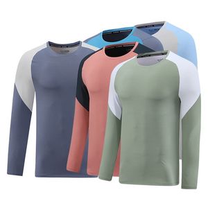 Logo personnalisé séchage rapide à manches courtes T-Shirt tricoté vêtements de travail avec cou publicité conception imprimée personnalisée - Product Image 3