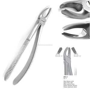 คีมถอนฟันแบบแมนนวล WORLD PRECISION SURGICAL รุ่น Fig 17 WPS-17 ทำจากสแตนเลสสตีล สามารถนึ่งฆ่าเชื้อได้ สำหรับฟันกรามบนขวา - Product Image 2