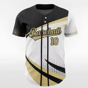 Impression de logo personnalisé maillot de softball et de baseball à séchage rapide respirant vêtements vierges pour hommes et femmes maillot de softball sublimé - Product Image 5